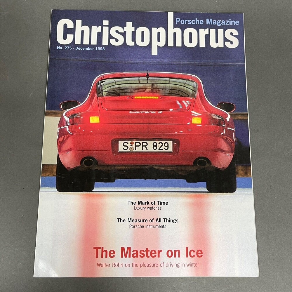 Christophorus The Porche Magazine No. 275 December 1998